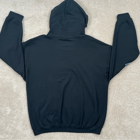 Grunt Style Hoodie Large Black Pullover American Flag Logo Patriotic Casual Men - Picture 14 of 15